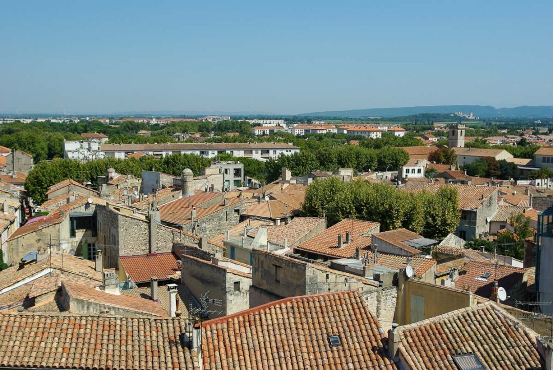 Panorama sur les toits d'Arles
