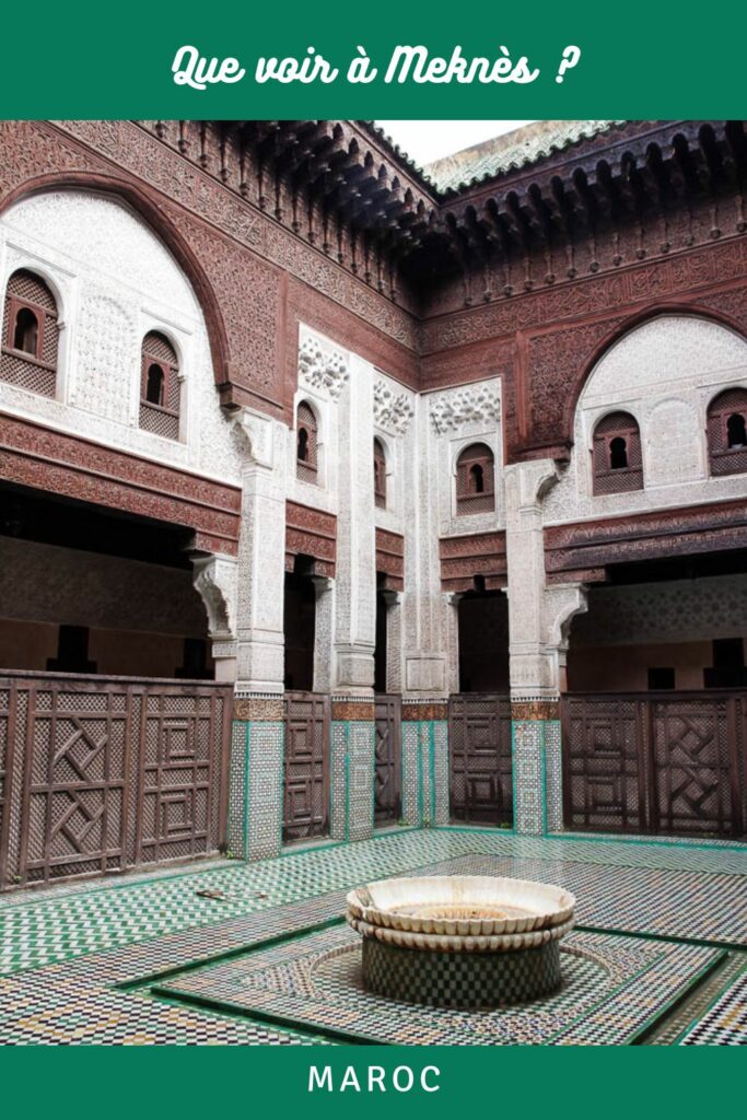 Maroc - Le guide complet pour visiter Meknès et sa médina classé à l'UNESCO en 1 journée