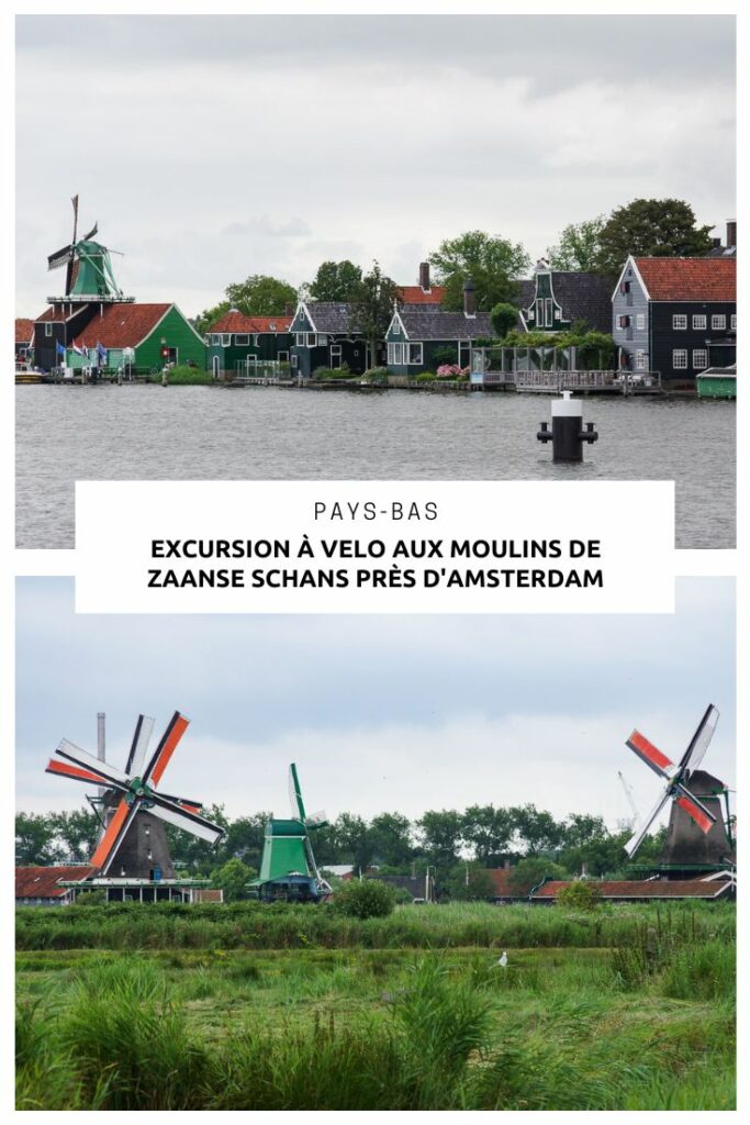 Excursion à vélo pour découvrir les Moulins de Zaanse Schans, un site pittoresque près d'Amsterdam