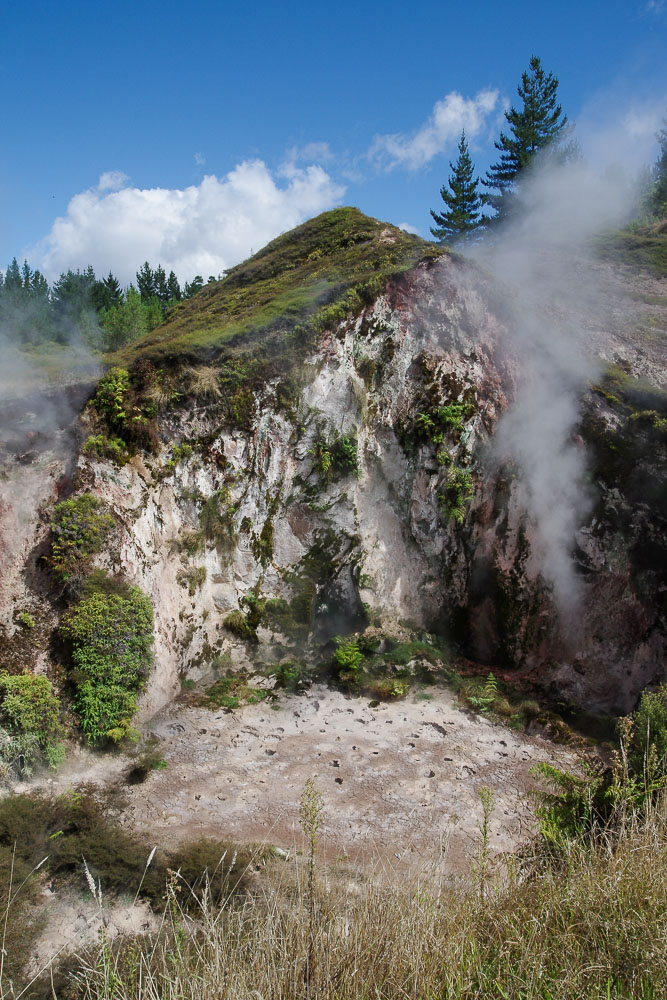 Site Géothermique de Craters of the Moon près de Taupo