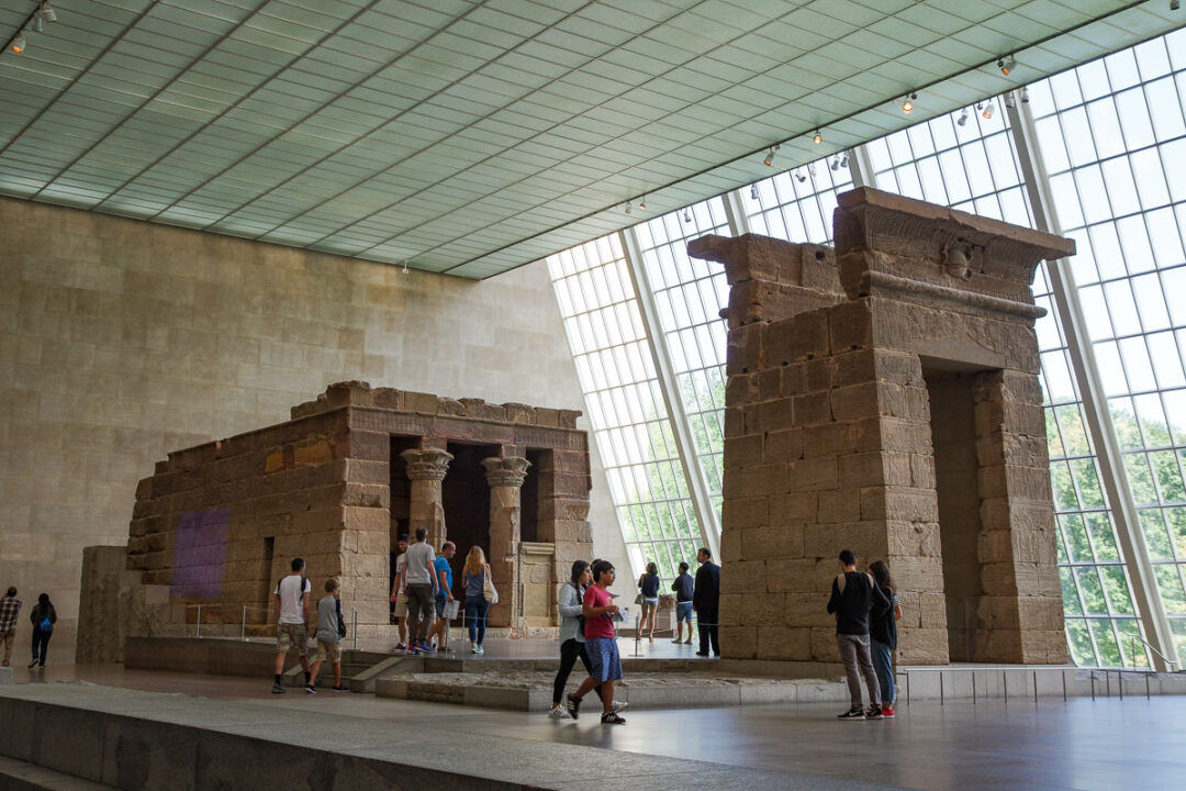 Temple egyptien d'Isis au MET à New York