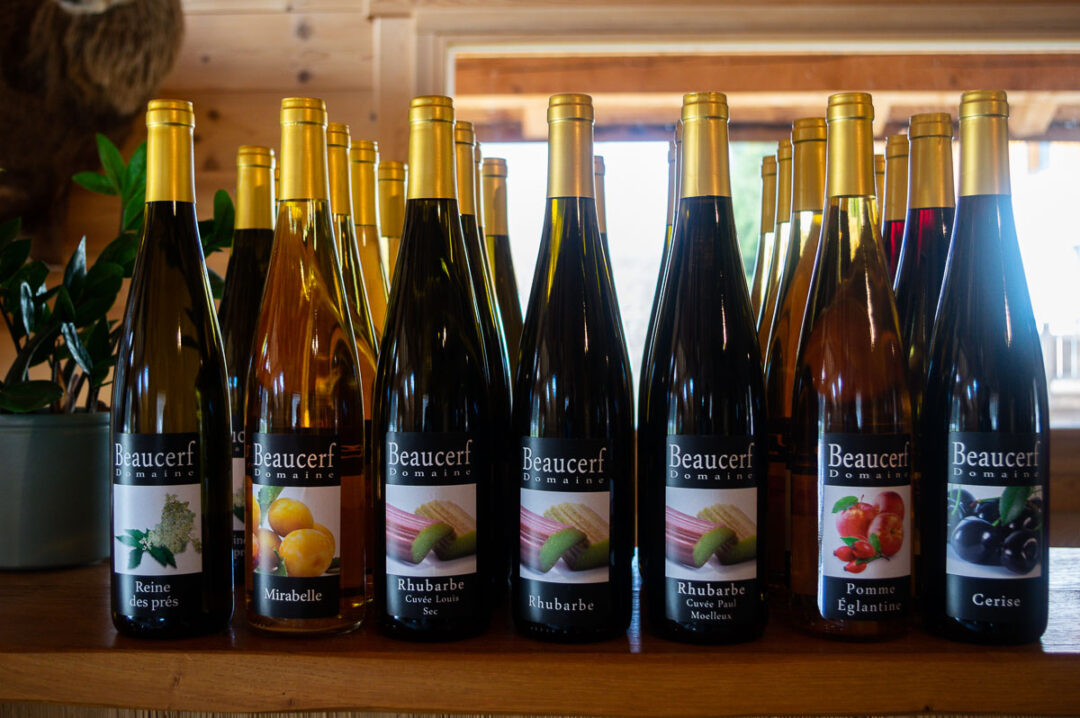 les vins de fruits du domaine de Beaucerf