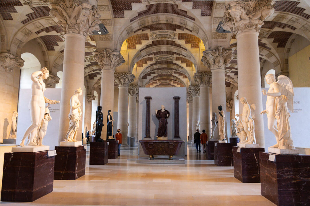 statues romaines - musée du Louvres