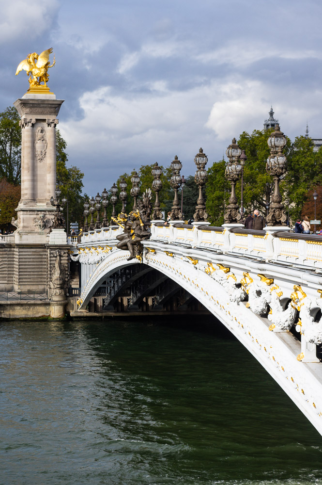le pont Alexandre III à Paris