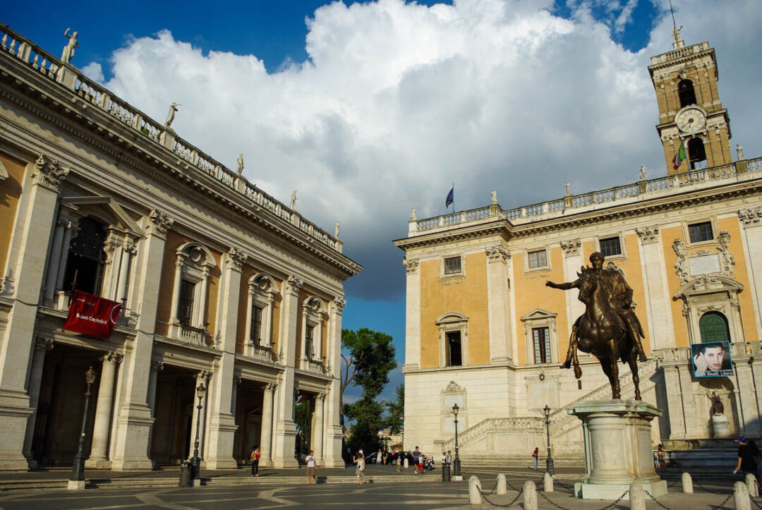 Visite des musées du Capitole à Rome