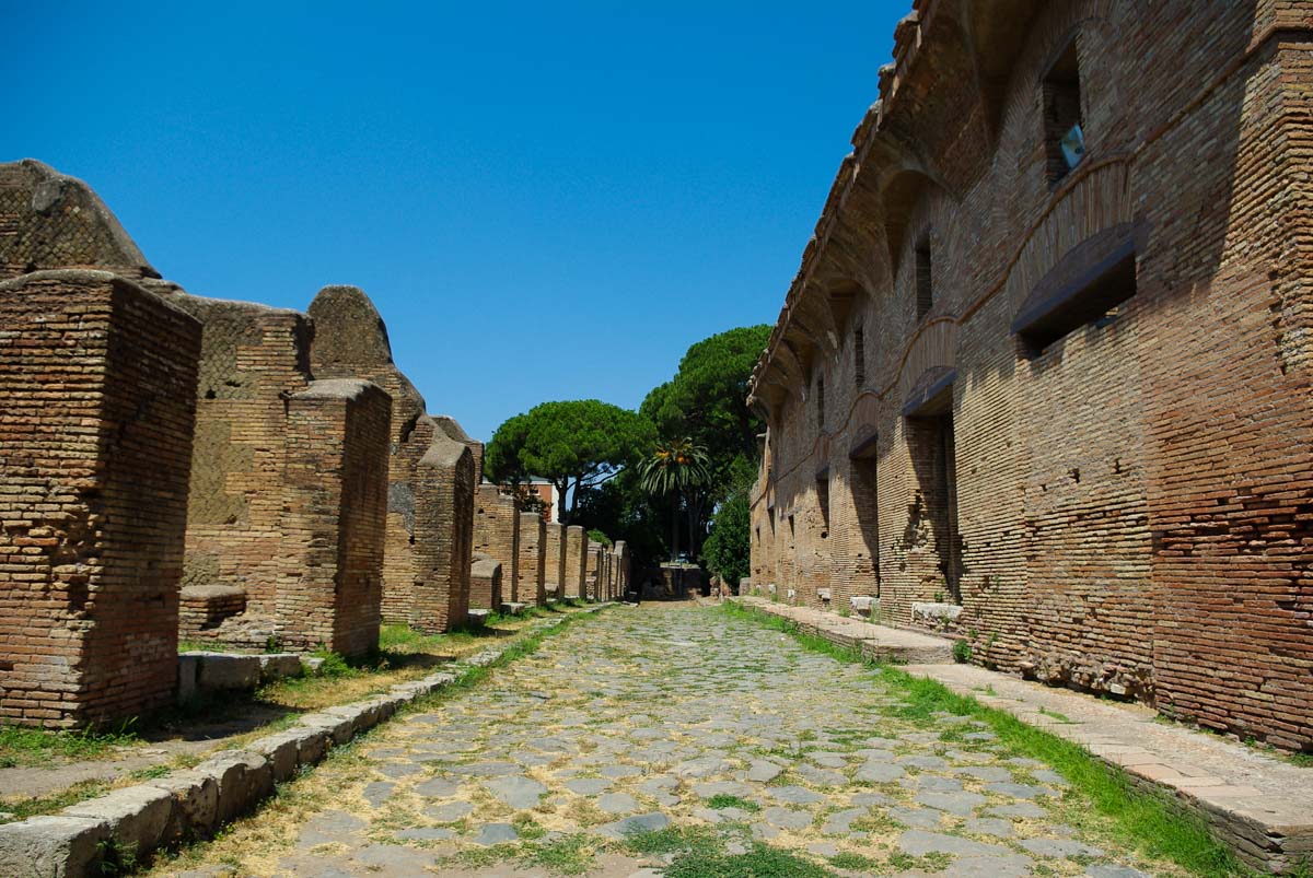 visite du site antique d'Ostia Antica