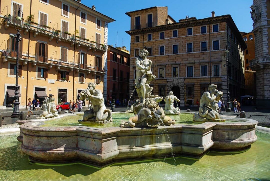 une autre fontaine de la Piazza Navona