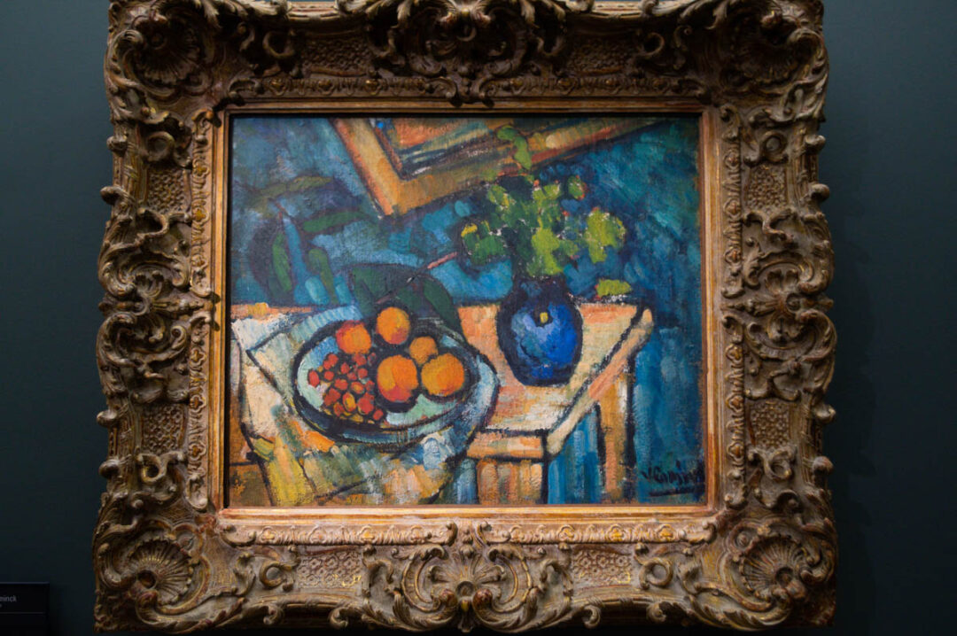 toile de Vlaminck à Orsay