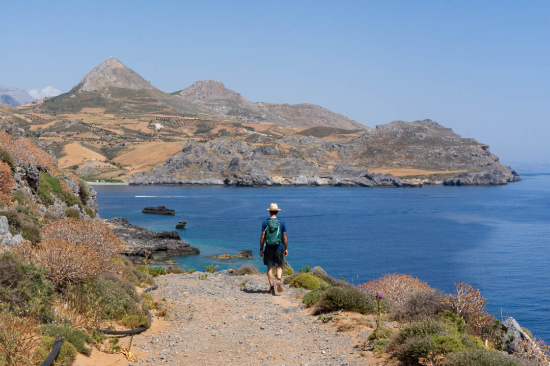 randonnée autour du Cap Kako Mouri en Crète