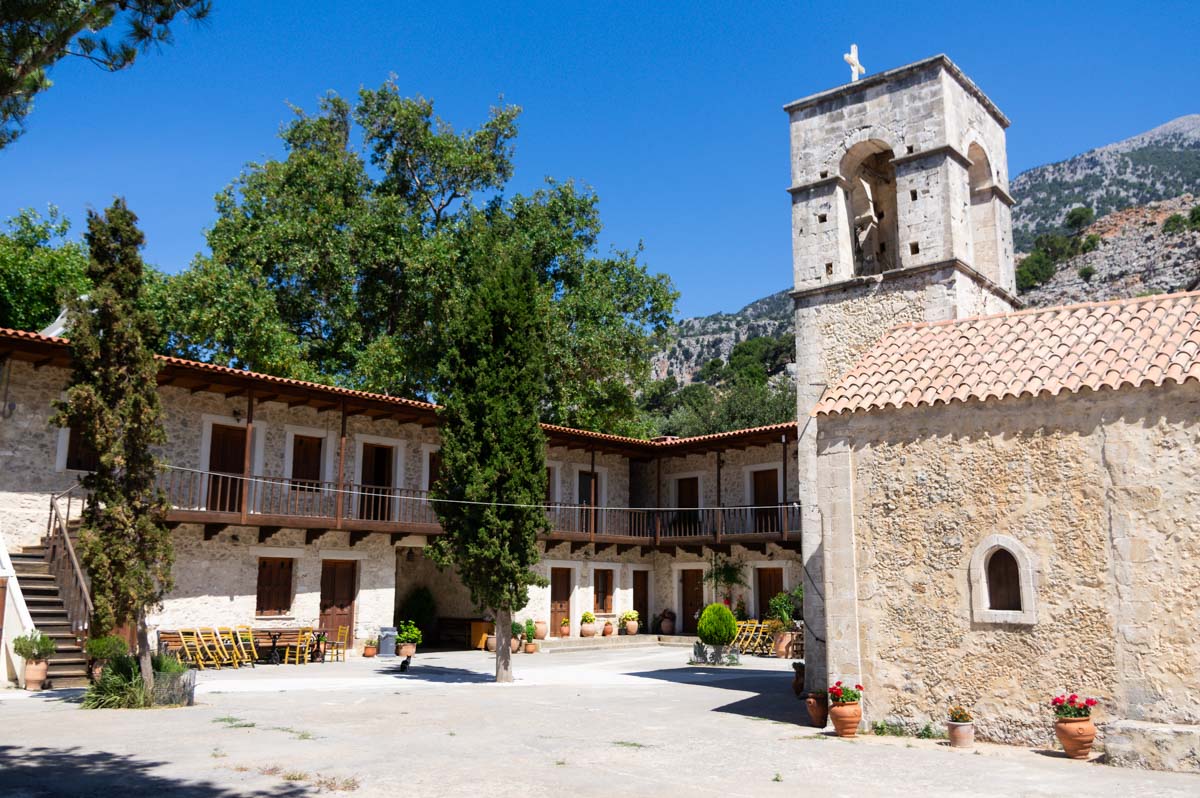 monastère de Vrondisi en Crète