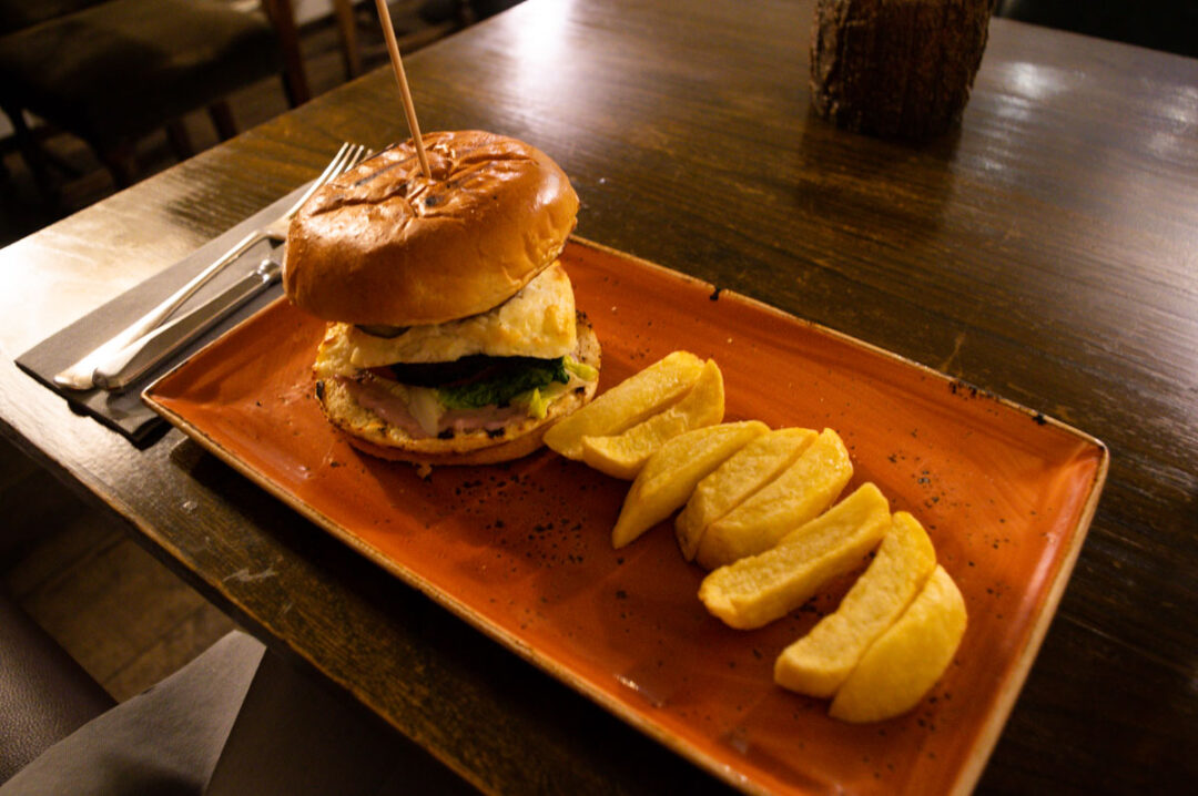Burger végétarien - Rozel Pub and Dining