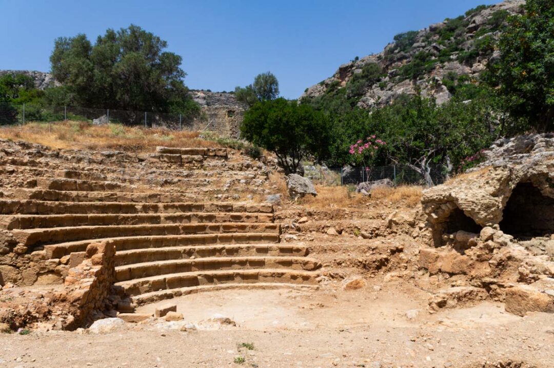 theatre - site archeologique de Lissos