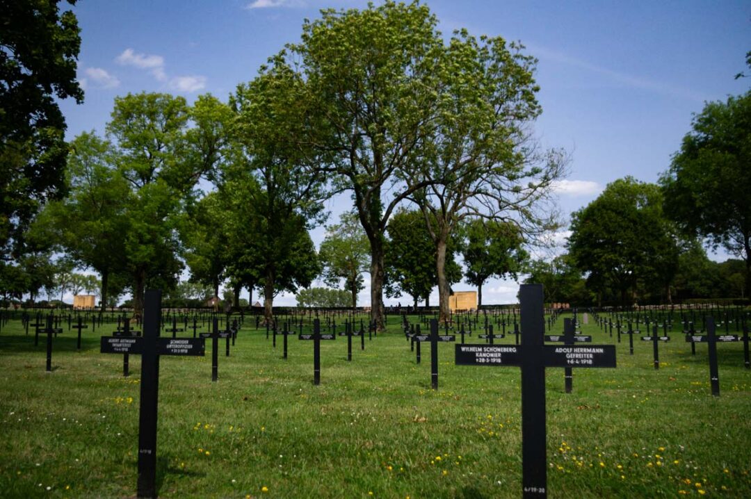 le cimetière allemand de Fricourt