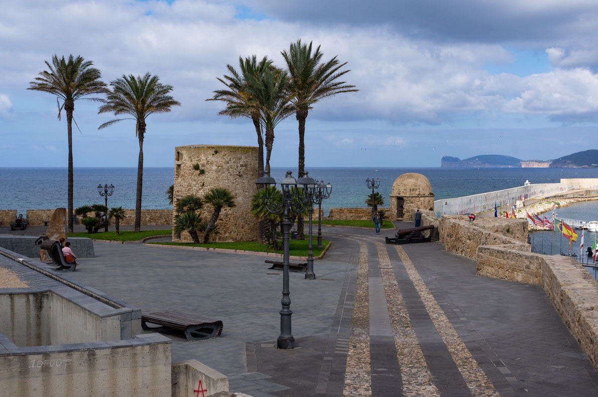 fortification défensive du centre historique d'Alghero
