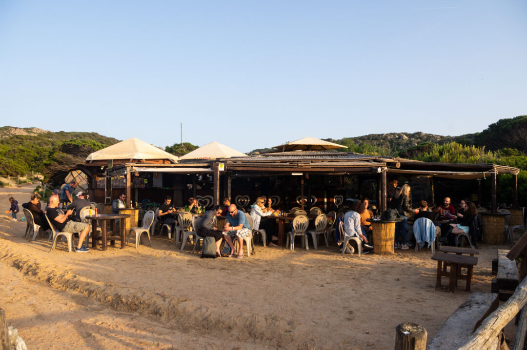 bar de plage à Bassa Trinita
