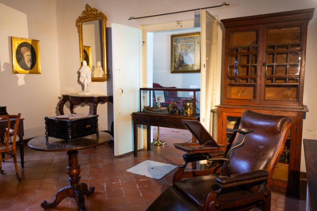 visite de la maison-musée de Garibaldi à la Caprera