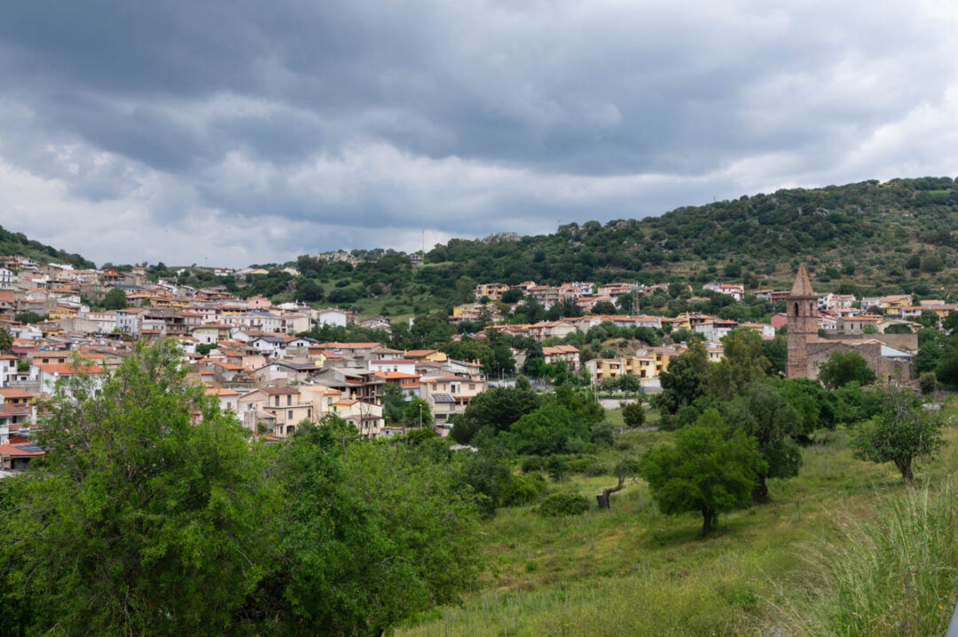 village d'Orani en Sardaigne