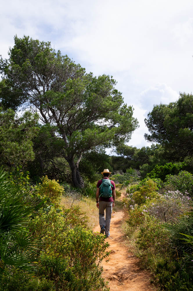 randonnée Punta Giglio dans le Parc Naturel de Porto Conte près d'Alghero en Sardaigne