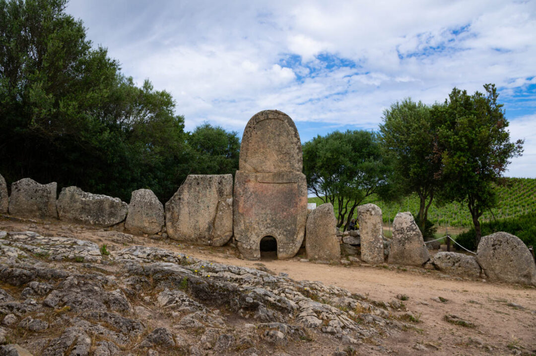 Une tombe des Géants près d'Arzachena