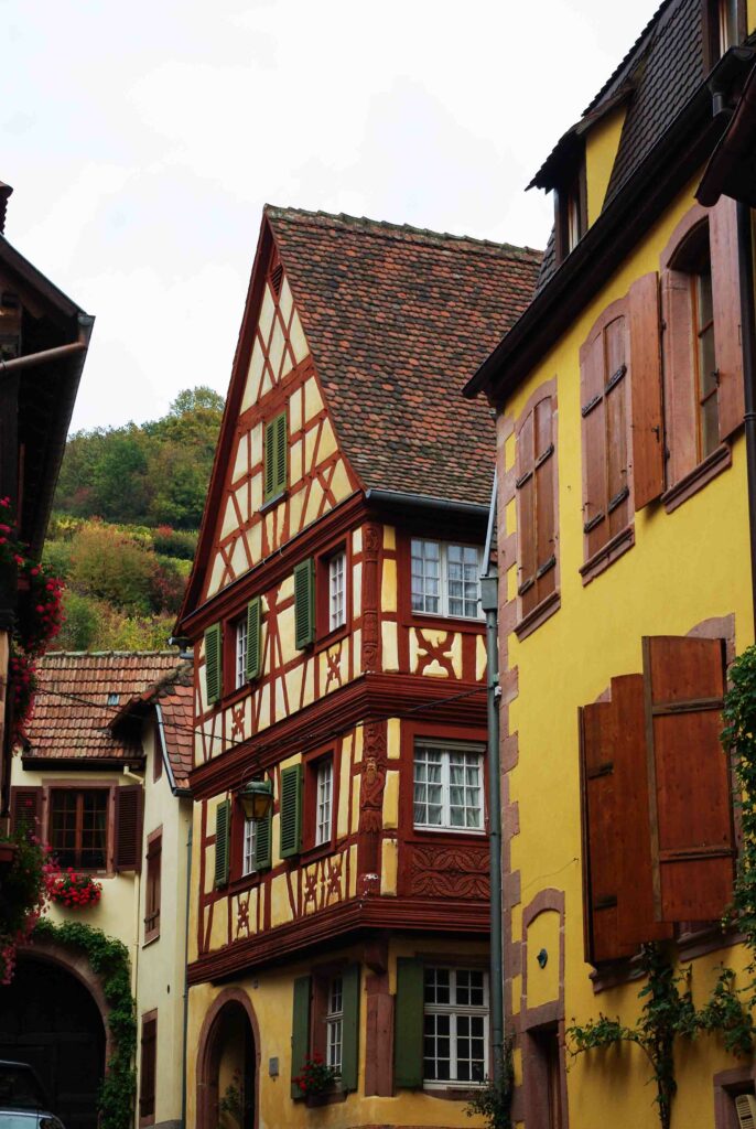 maisons colorées à Kayserberg