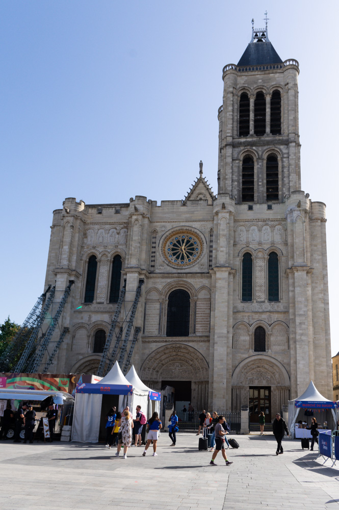 facade principale de la Basilique Saint Denis