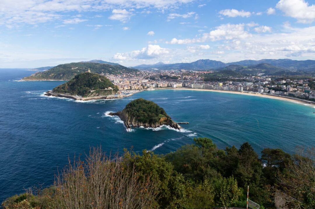 Panorama au sommet du Monte Igueldo