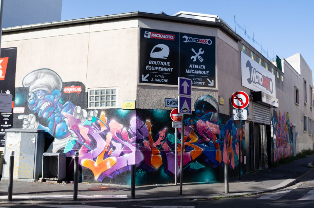 visite street art à Montreuil