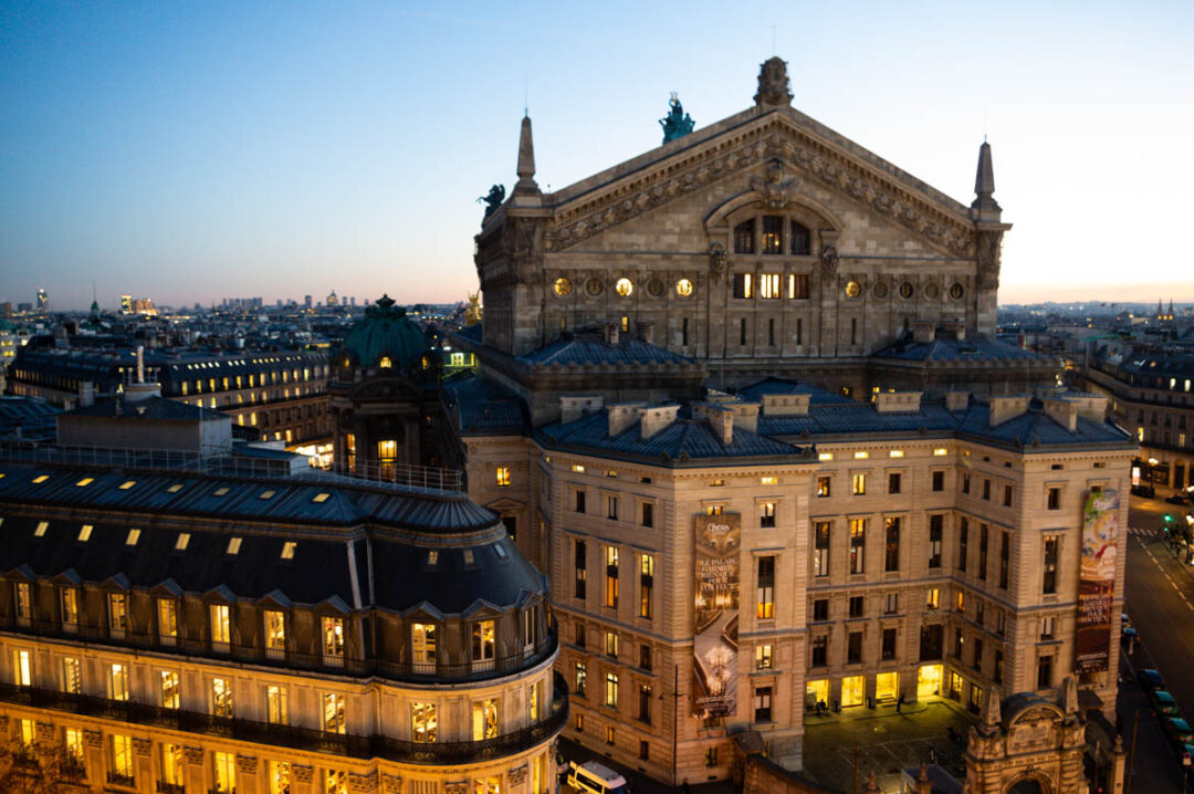 L'opéra Garnier à Paris