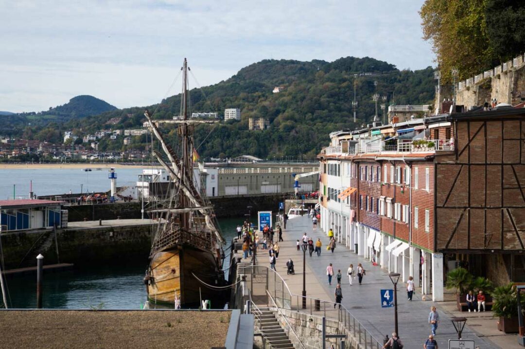 le port de San Sebastian