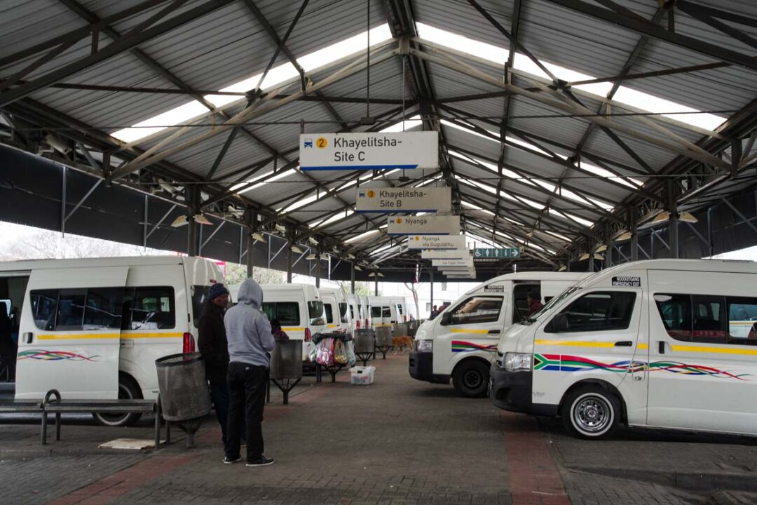 la gare routiere de Khayelitsha