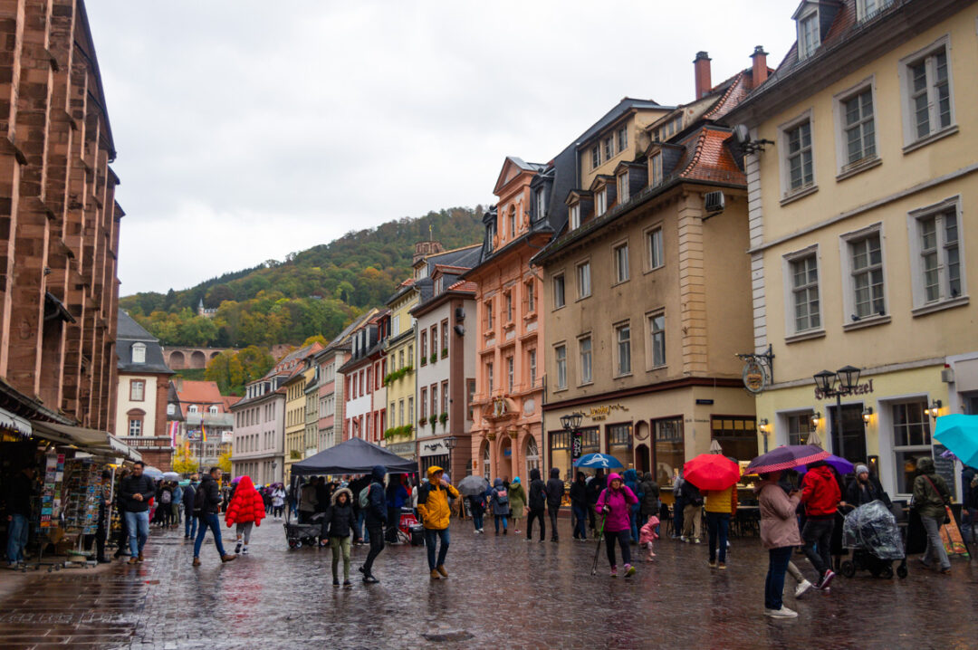 la place du marché - Heidelberg