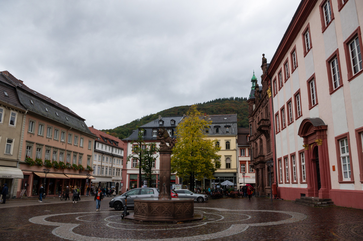 place de l'université à Heidelberg