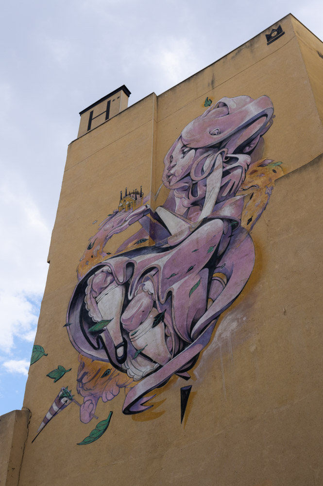 Street art dans les rues de Saragosse