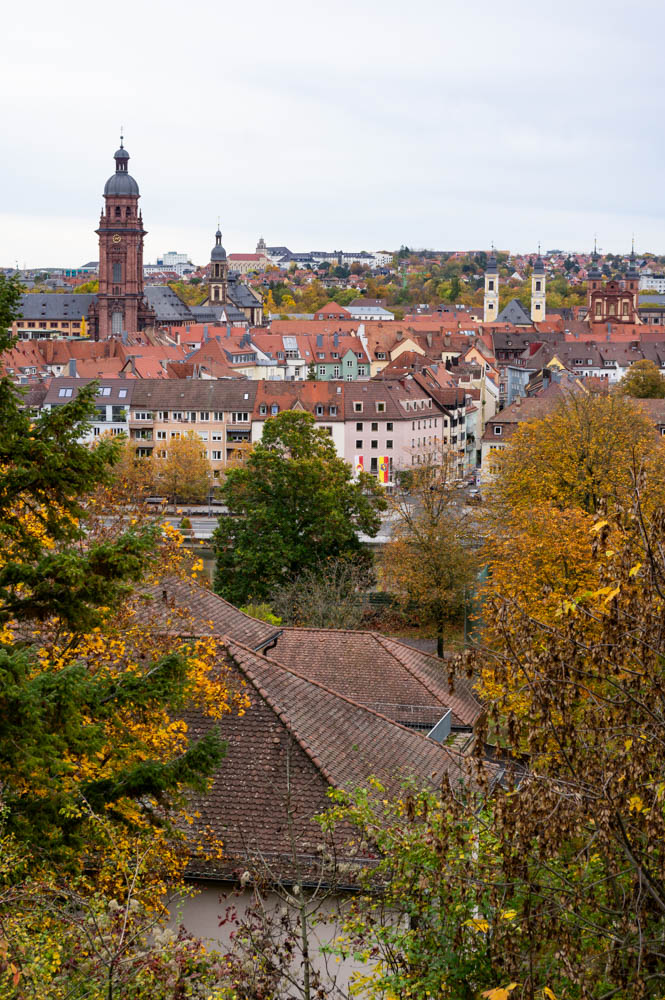 panorama sur Würtzburg 