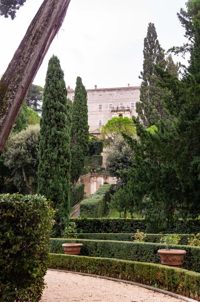 les jardins en terrasse de la Villa d'Este