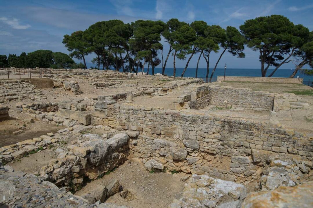 les ruines greco-romaines d'Empuries en Catalogne