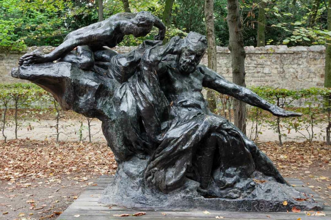 le jardin de sculptures du musée Rodin