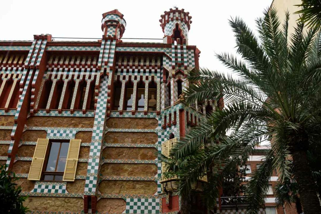 Casa Vicens, la premiere maison de Gaudi à Barcelone