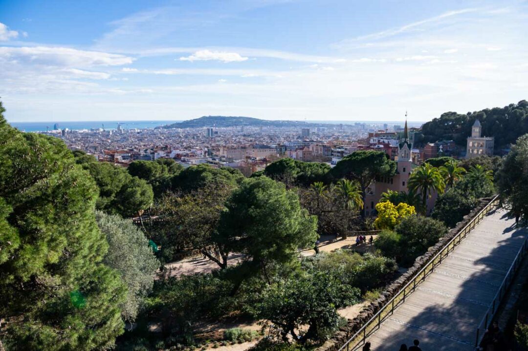Panorama Parc Guell