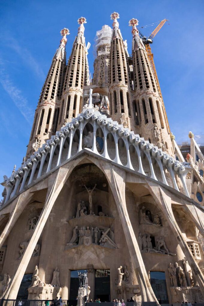 les travaux de construction de la Sagrada Familia en 2026