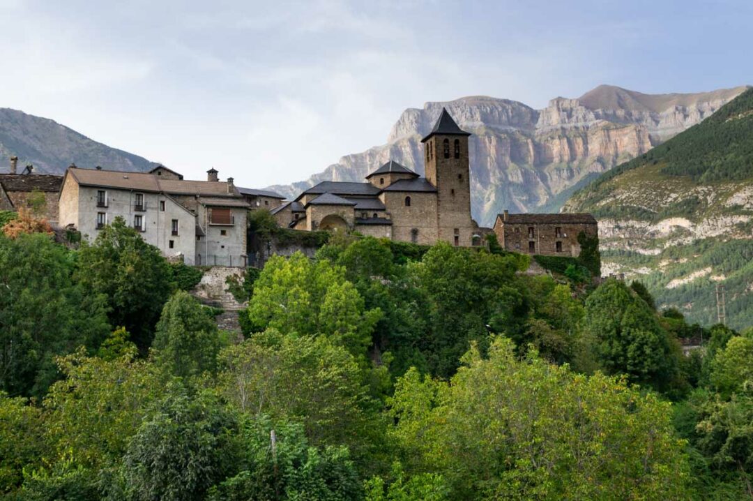 le village de Torla dans les Pyrénées