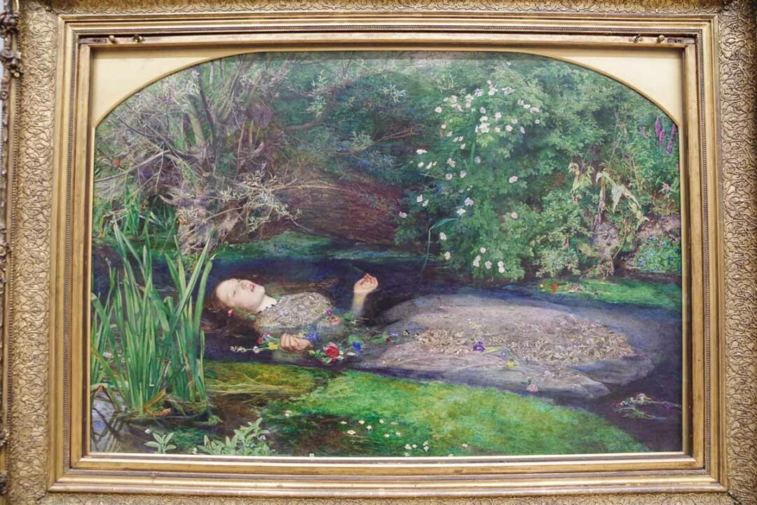 Ophélie - Peinture de John Everett Millais
