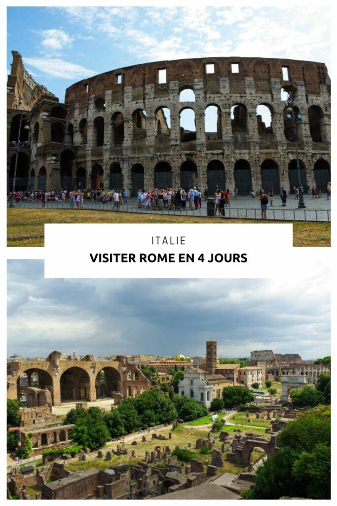 Le city-guide complet pour visiter l'essentiel de Rome en 4 jours au plus : découvrez le quartier du Forum Romain et du Colisée, le Vatican, le centre historique baroque...