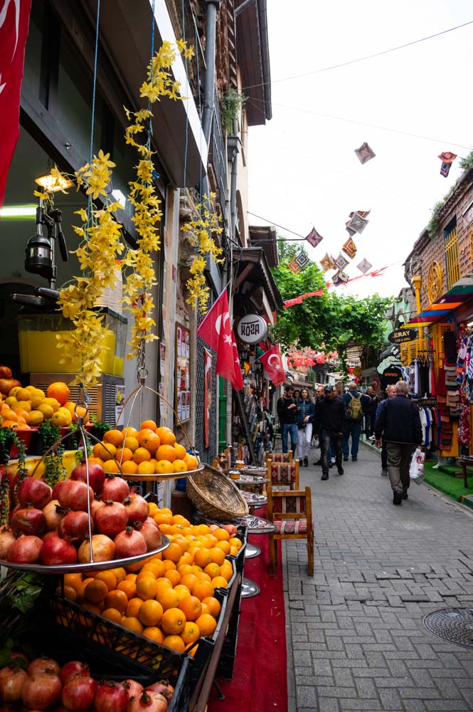 rue commercante à Balat