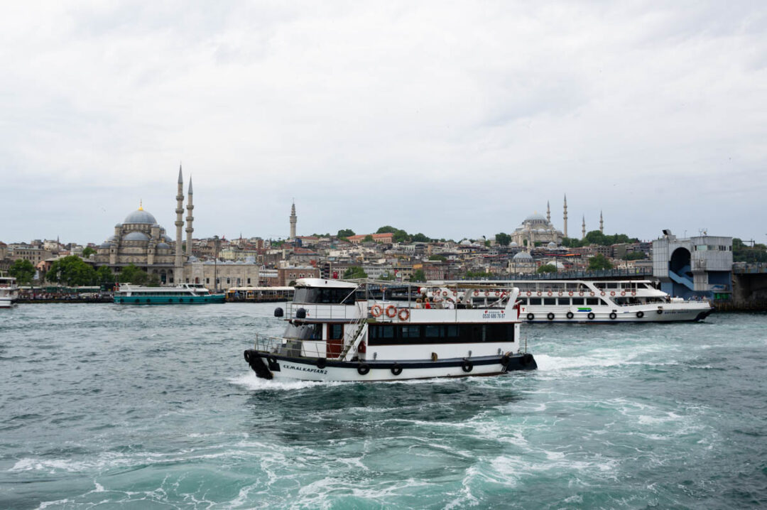 les bateaux pour se déplacer à Istanbul