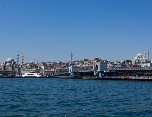 Panorama sur Istanbul depuis le Pont de Galata