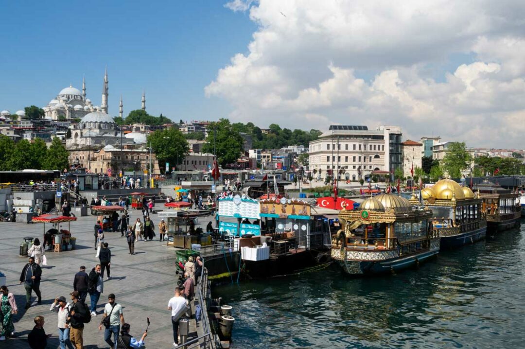 Quartier d'Eminonu à Istanbul