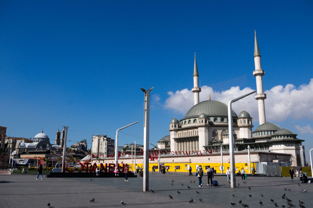 la place Taksim à Istanbul