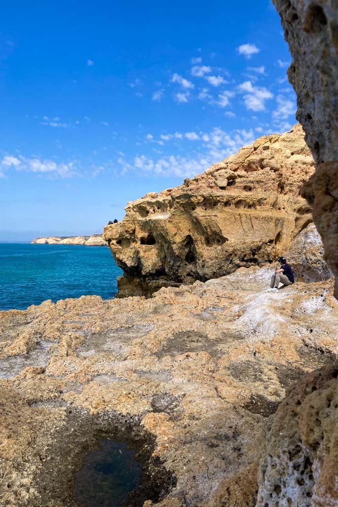 l'Algar Seco en Algarve