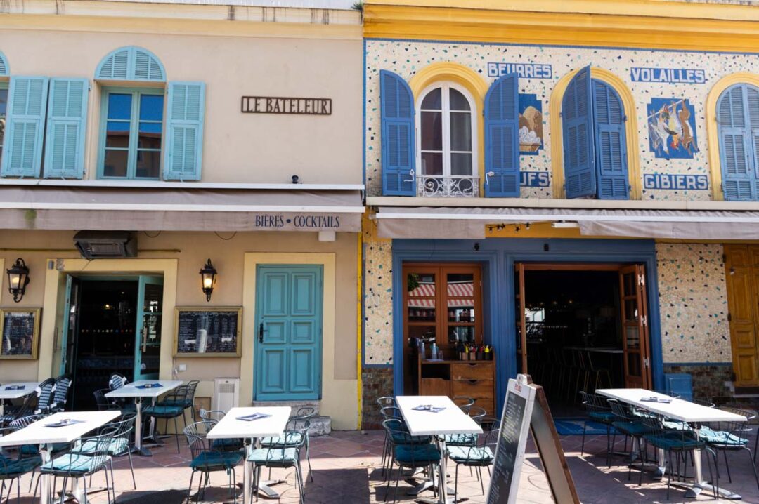 le cours saleya à nice - détail